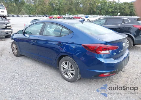 2020 Hyundai Elantra Sel из США, поврежденный, VIN 5NPD84LF6LH578614